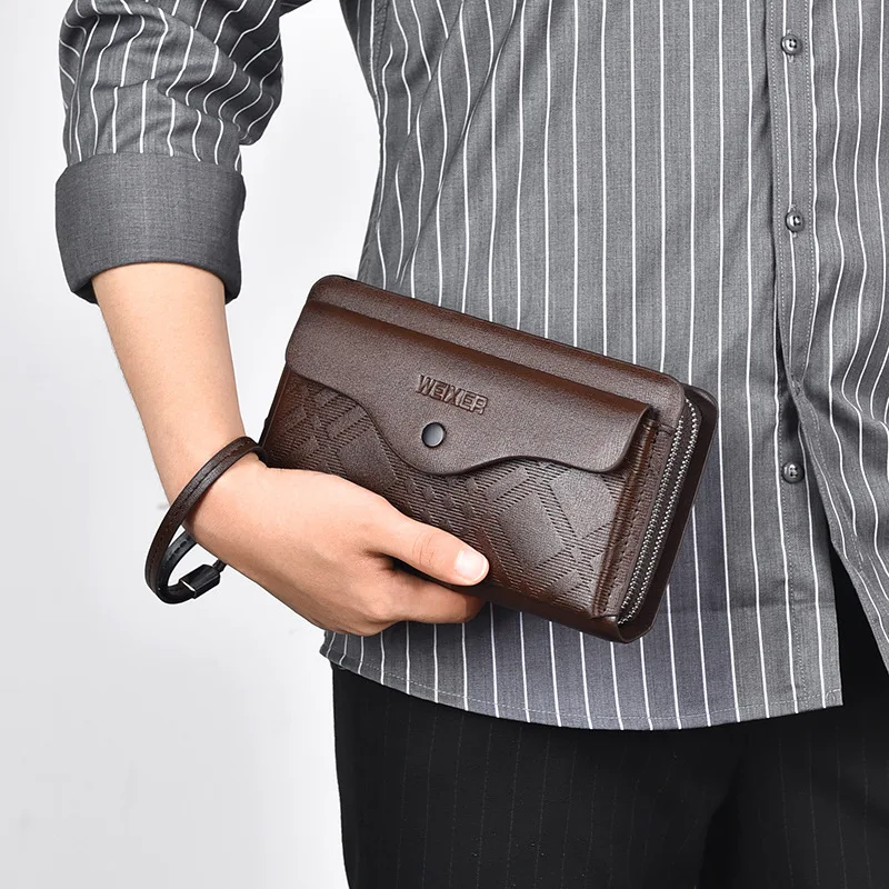 Casual Men’s Business Clutch Wallet