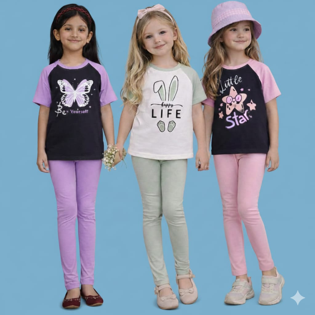 GIRLS RAGLAN SET
